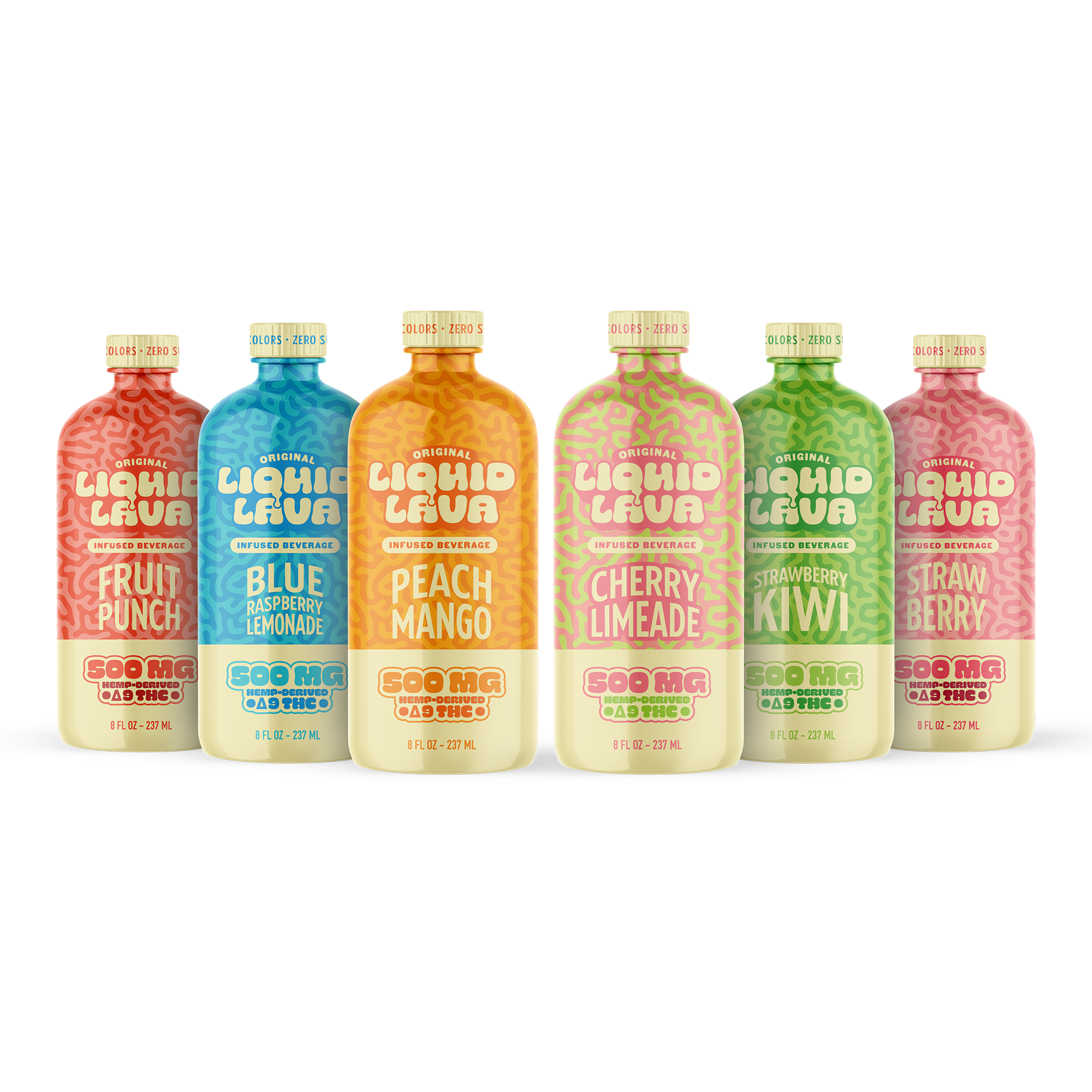 Liquid Lava 8oz Bottle Infused Beverage