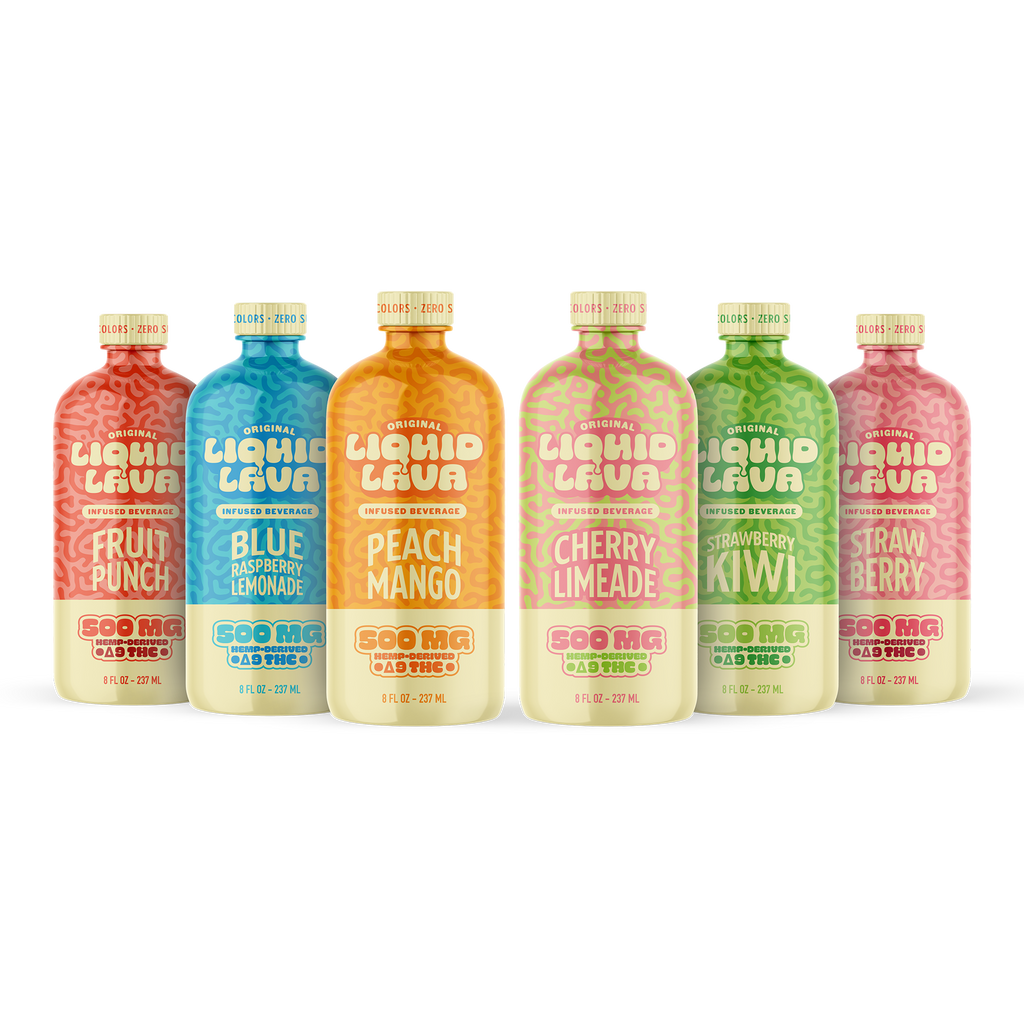 Liquid Lava 8oz Bottle Infused Beverage