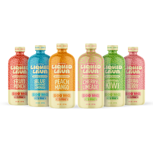 Liquid Lava 8oz Bottle Infused Beverage