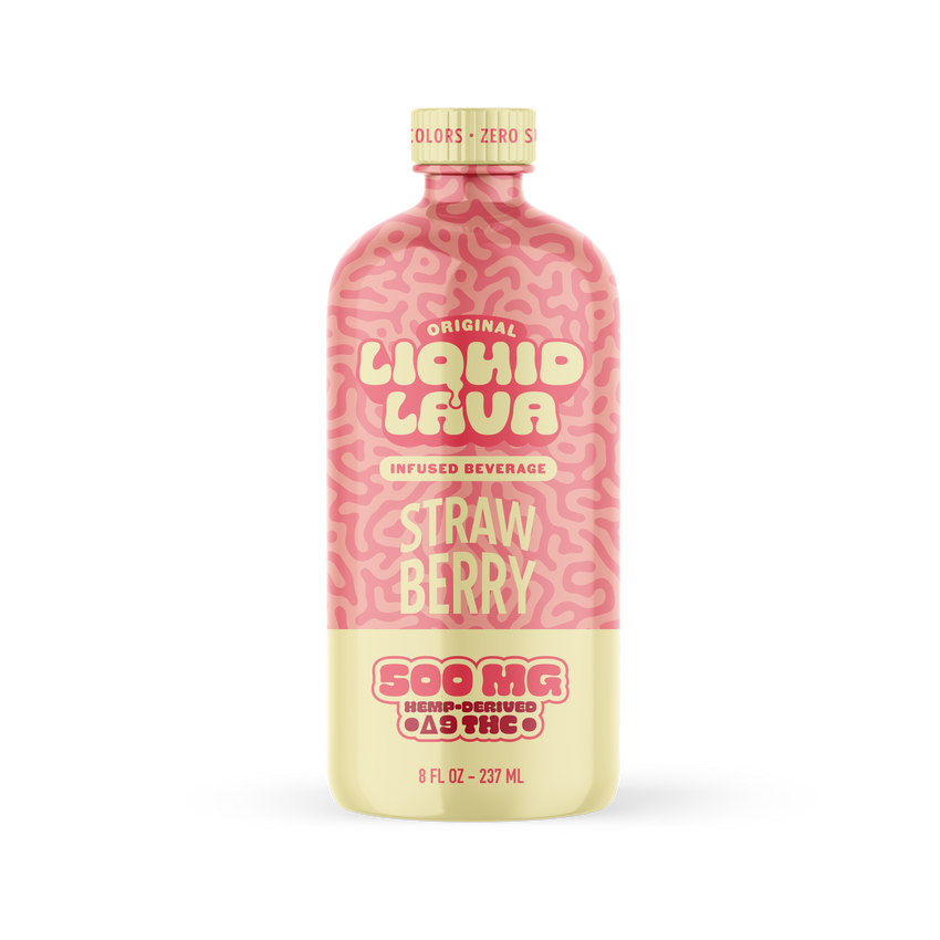 Liquid Lava 8oz Bottle Infused Beverage