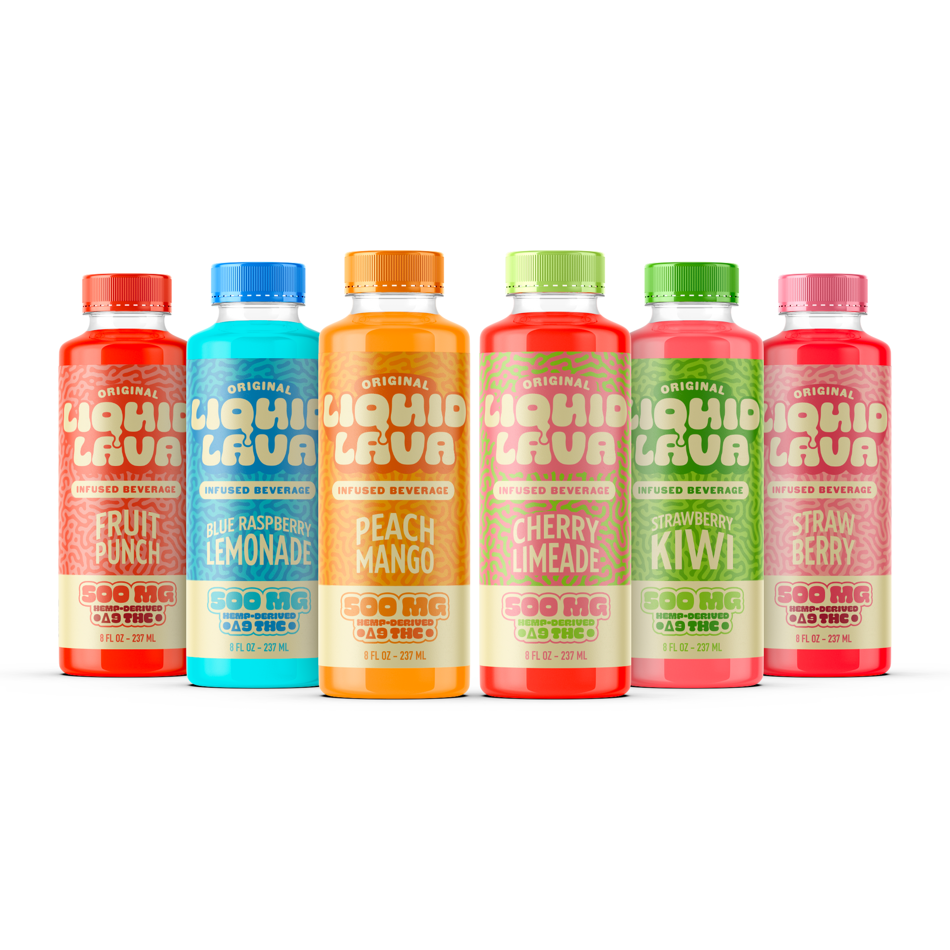 Liquid Lava 8oz Bottle Infused Beverage