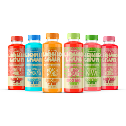 Liquid Lava 8oz Bottle Infused Beverage