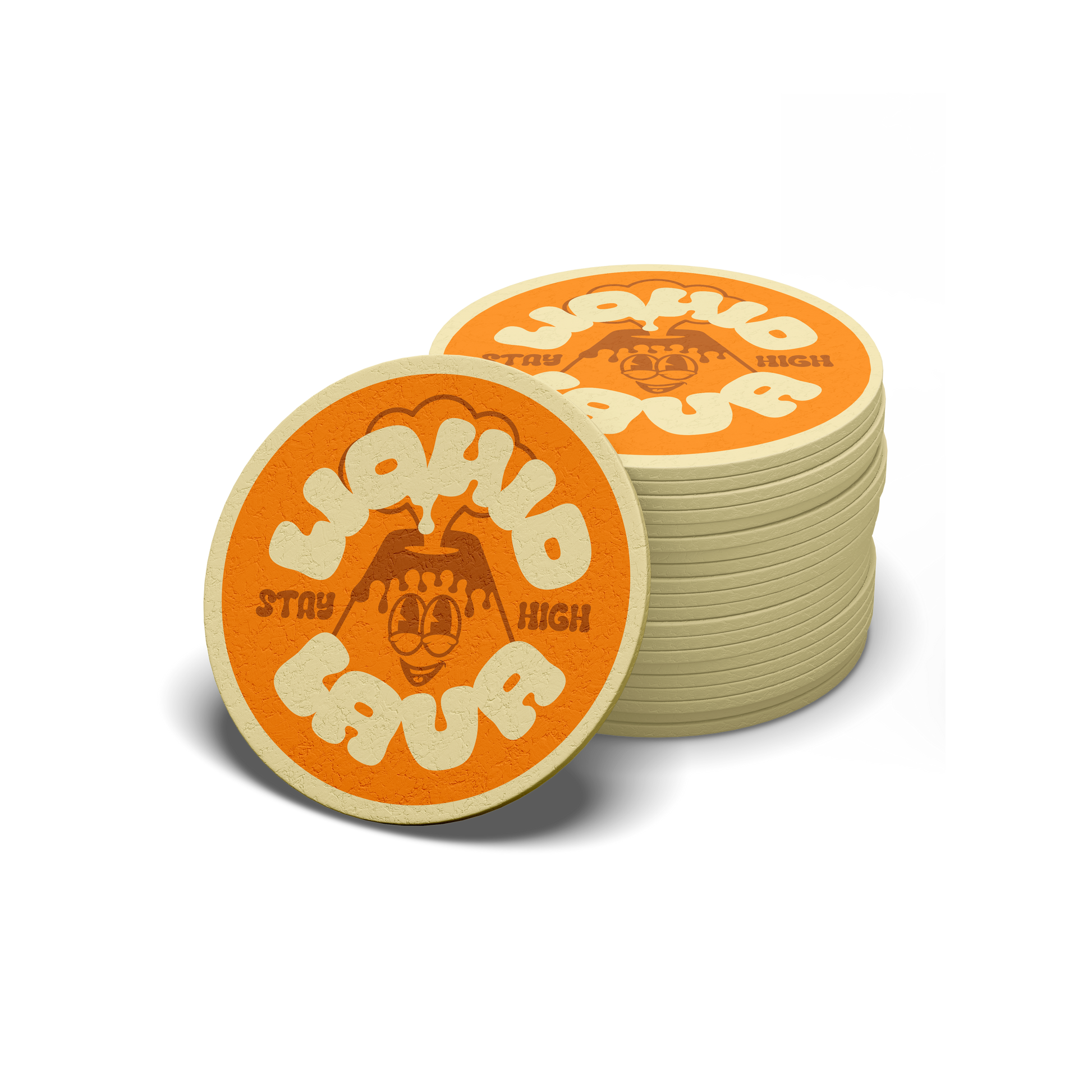 Round Paper Coaster (10 Pack)