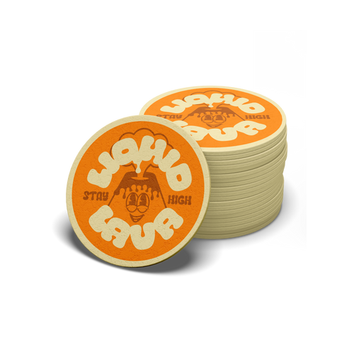 Round Paper Coaster (10 Pack)