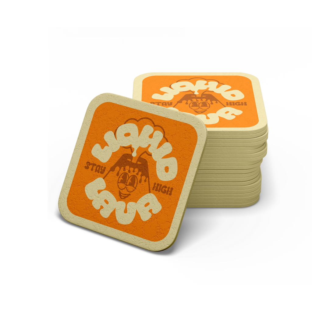 Square Paper Coaster (10 Pack)