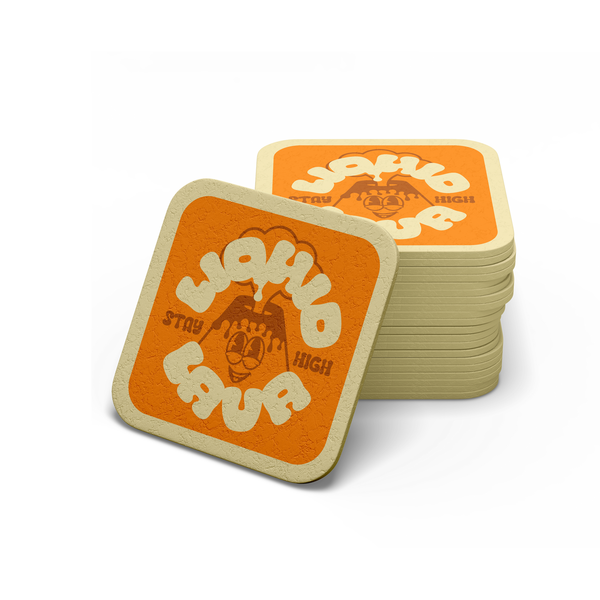 Square Paper Coaster (10 Pack)